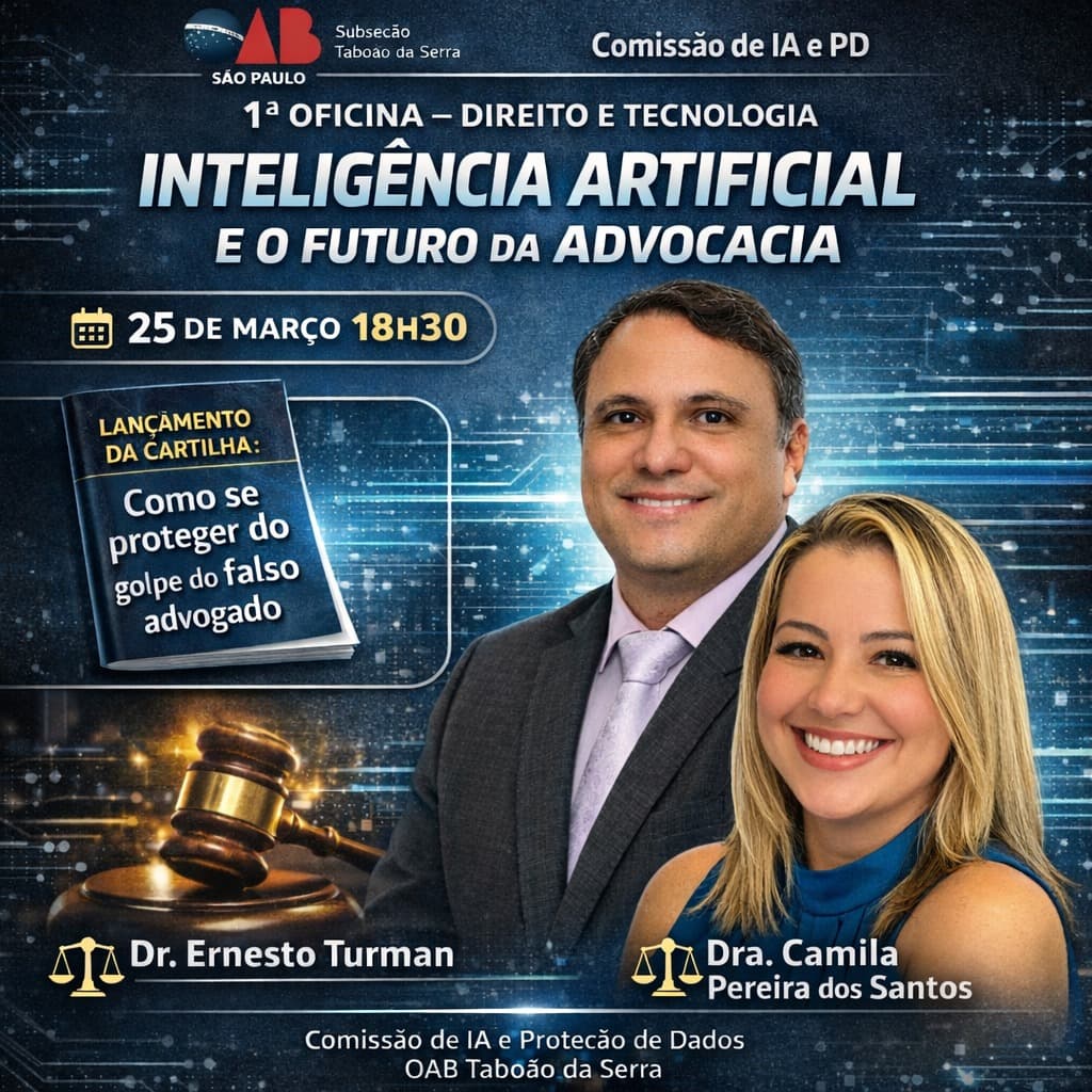 1ª Oficina – Direito e Tecnologia: Inteligência Artificial e o Futuro ...