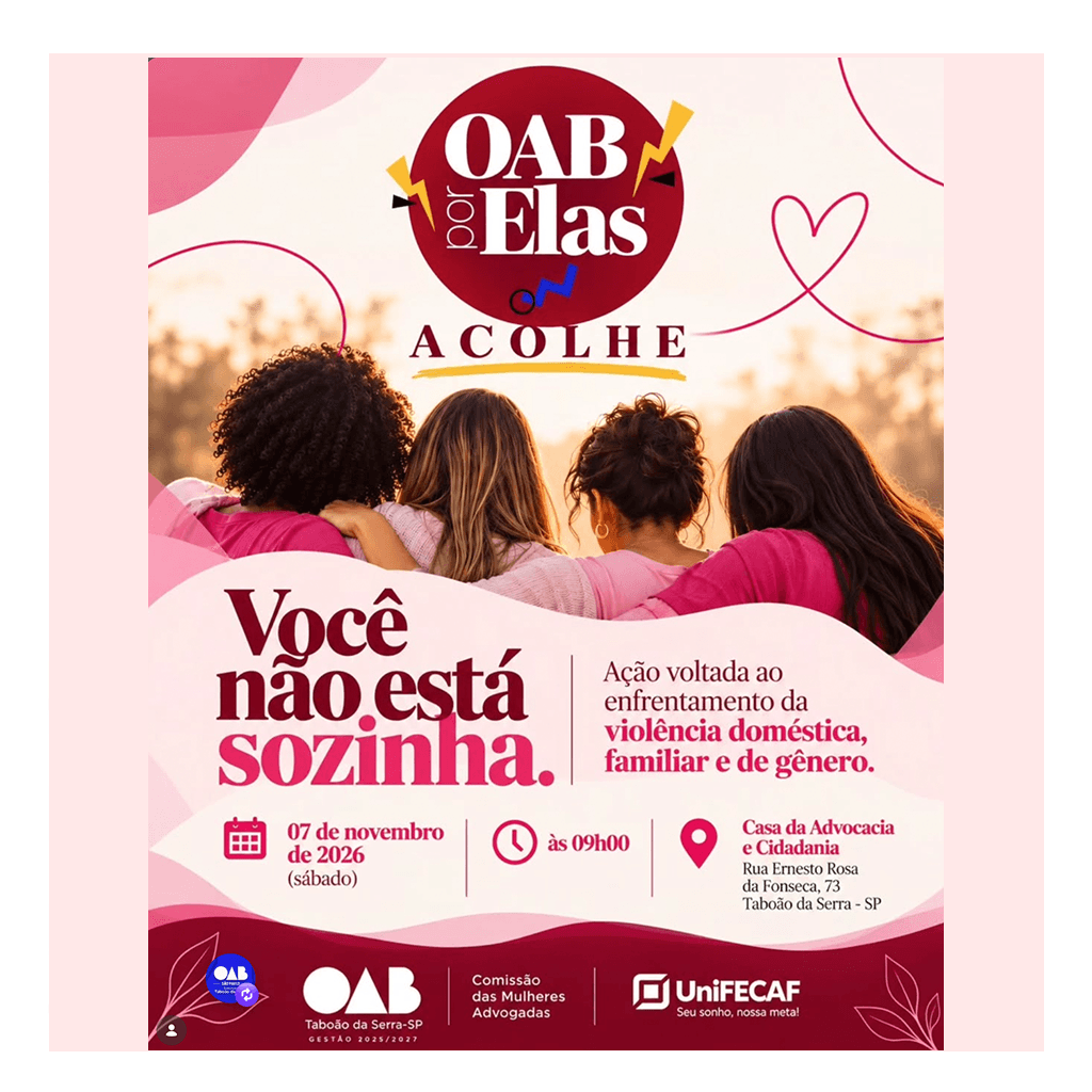 💗 OAB por Elas acolhe!