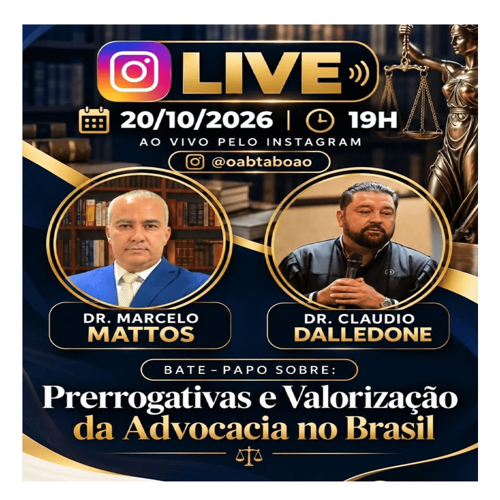 🎙️ LIVE: Prerrogativas e valorização da advocacia no Brasil